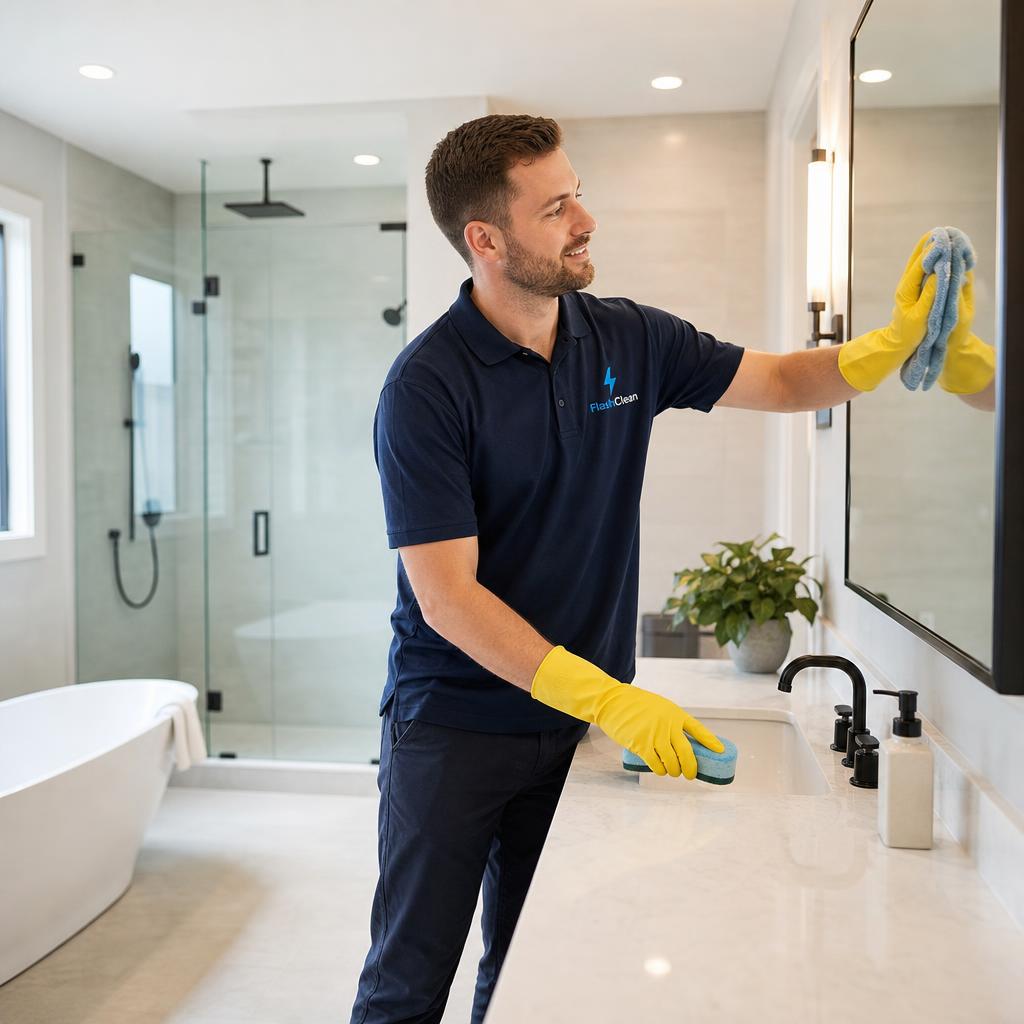 Limpeza de Casa de Banho — FlashClean
